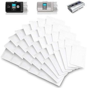 CPAP Filters for ResMed Machines - 40 Pack