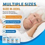 Extra Large Disposable Bed Pads for Incontinence (50 ct)