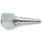 Metal Oxygen Tubing Swivel Nipple Connector, 1 Pack