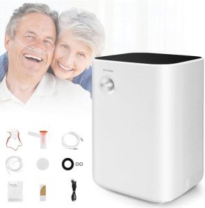 Adjustable Portable Oxygen Concentrator 1-7 Liters