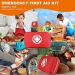Compact 300PCS First Aid Kit in Waterproof Box