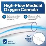 7-Foot High Flow Nasal Cannula Pack of 5