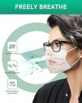 EcoGuard 4-Ply Disposable Face Masks – 50 Pack