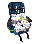 Small EMT Trauma Bag with First Aid Supplies - Navy
