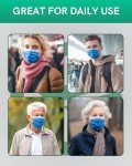 EcoGuard 4 Ply Disposable Face Masks - 50 Count