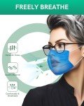 EcoGuard 4 Ply Disposable Face Masks - 50 Count