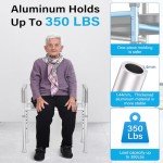 Adjustable Raised Toilet Seat with Handles