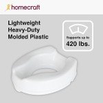 Sammons Preston Elevated Toilet Seat for Comfort