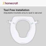 Sammons Preston Elevated Toilet Seat for Comfort