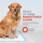 Blue Disposable Bed Pads for Incontinence - 36" x 36