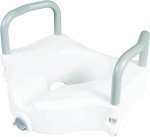 Carex Raised Toilet Seat with Arms - B31877