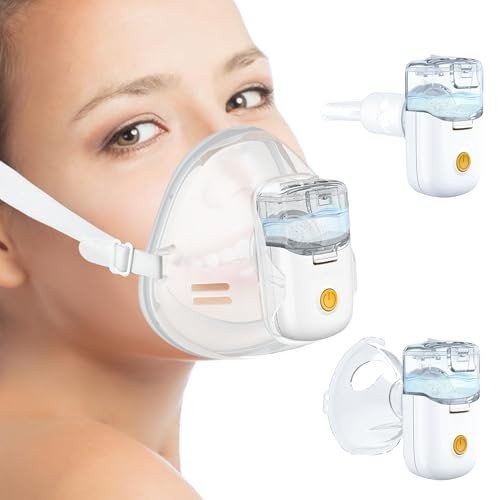 ZSTORE Nebulizer, Portable Nebulizer for Kids, Nebulizer Machine for Adults, Rechargeable Handsfree Nebulizer, FSA HSA Nebulizer, On-The-Go Nebulizer for Breathing Problems at Home