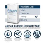 Attends Supersorb Advanced Disposable Underpads, 60ct