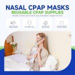 Cushion-Flex Nasal CPAP Mask for Sleep Apnea