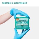 420-Piece First Aid Kit for Home and Travel