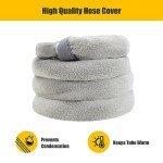 CPAP Hose Cover with Full Length Zipper