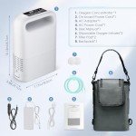 Adjustable Portable Oxygen Concentrator with Accessories