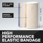 SurviveX Elastic Bandage Wrap - 2 Pack