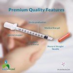U-100 Insulin Syringes 31G 8mm (100 Pack)