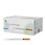 U-100 Insulin Syringes 31G 8mm (100 Pack)