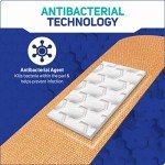 Care Science Fabric Adhesive Bandages, 200 ct Bulk Assorted Sizes | Flexible + Breathable Protection Helps Prevent Infection for First Aid and Wound Care