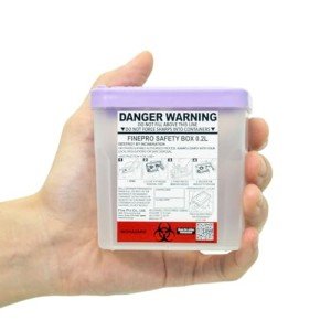 Portable Pen-Needle Disposal Container for Diabetes Care