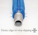 Aveen 6ft Fleece CPAP Hose Cover with Clips