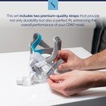 AirFit F20 Replacement Straps for CPAP Mask (2-Pack)