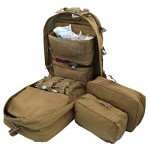 Fully Stocked Trauma Kit Medical Backpack - Tan