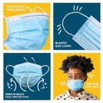 50 Pack Disposable 3-Ply Face Masks – Earloop