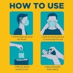 50 Pack Disposable 3-Ply Face Masks – Earloop