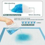 Heavy-Duty Tear-Resistant Incontinence Bed Pads, 50 Count