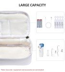 Sweluxe Portable Nebulizer Carrying Case - White