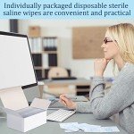 150 Pack Sterile Saline Wipes - Unscented Aftercare