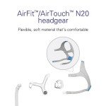 ResMed AirFit/AirTouch N20 Replacement Headgear, Medium