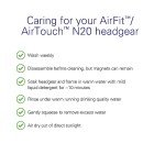 ResMed AirFit/AirTouch N20 Replacement Headgear, Medium