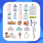 College First Aid Kit - 175 PCS Emergency Supplies