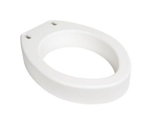 Toilet Seat Riser for Elongated Bowls - 3.5" Rise