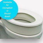 Toilet Seat Riser for Elongated Bowls - 3.5" Rise