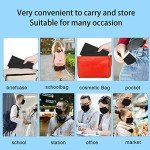 100 Pack Black Disposable 3-Layer Face Masks