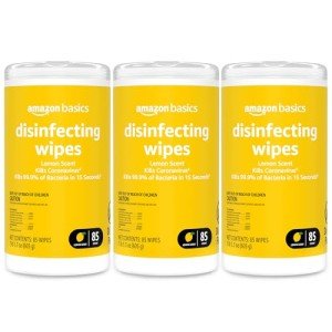 Lemon Scent Disinfecting Wipes - 255 Count