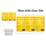 Lemon Scent Disinfecting Wipes - 255 Count