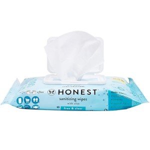 Honest Company Alcohol Wipes - Kills 99% of Germs