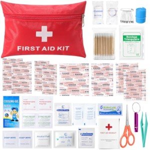 116-Piece First Aid Kit for Home and Travel