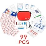 L&L 99-Piece Mini Waterproof First Aid Kit