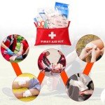 116-Piece First Aid Kit for Home and Travel