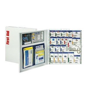 SmartCompliance 50-Person First Aid Kit in Metal Cabinet