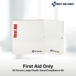 SmartCompliance 50-Person First Aid Kit in Metal Cabinet