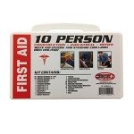 10-Person ANSI/OSHA Compliant First Aid Kit