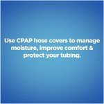 CPAP Hose Cover Sleeve for Heated Tubes - 6ft